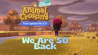 We Are So Back + ACNH Update Talk | Animal Crossing New Horizons @Cozygirlsteph