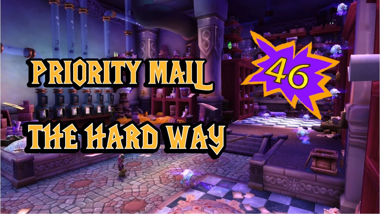 World of Warcraft - [Postmaster Minigame] 46 Partially Addressed Letters