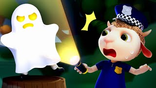 The Policeman Met A Fake Ghost | Cartoon for Kids | Dolly and Friends - Thailand