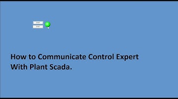 How To Communicate Ecostruxure Control Expert With Plant Scada in Simulation.#scada #automation