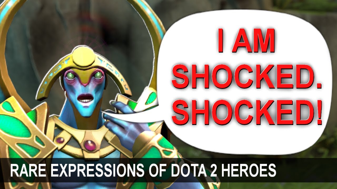 Oracle Rare Expressions Of Dota 2 Heroes