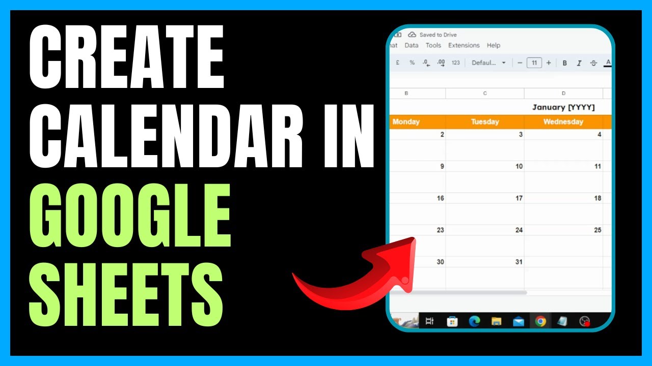 How To Create Calendar In Google Sheets Easy Tutorial YouTube how-to-create-calendar-in-google-sheets-easy-tutorial-youtube