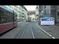 Strassenbahn Bern linia 9 - führerstandsmitfahrt