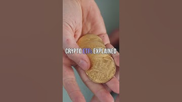 🔴 Crypto ETFs Explained - (Under a minute) #shorts
