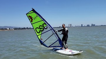 First Time Windsurfing Skills (Self Rescue, Steering, Tack, Falling, Return to Dock)