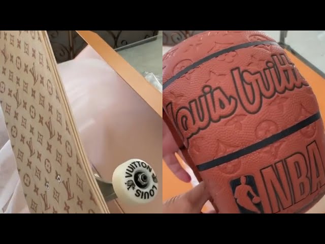 Unboxing Louis Vuitton Basketball and Skateboard 