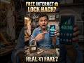 ताले से चलाओ FREE 5G Internet! 🔐📶 #Shorts #Kosh01 #FreeInternet