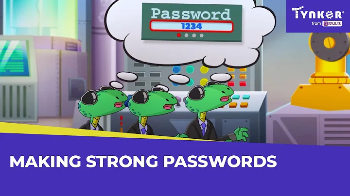Making Strong Passwords | All About Computers | Tynker