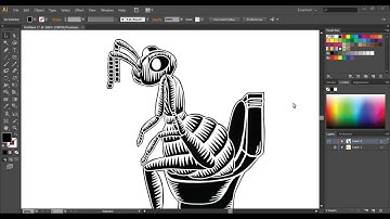LIVE TRACE | Convert any Image into Vector in Seconds with Adobe Illustrator - EASY!