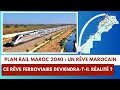 Plan rail maroc 2040  projets dextension ferroviaire pour relier le maroc au reste de lafrique