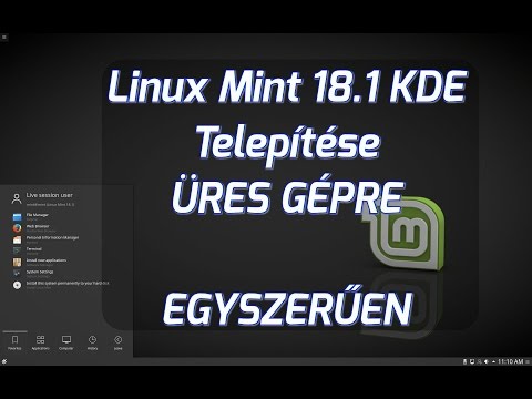 Videó: A Linux Telepítése A Számítógépre