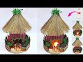 How to make a Christmas Crib/DIY Nativity Scene with plastic bottle |Christmas crib making ideas