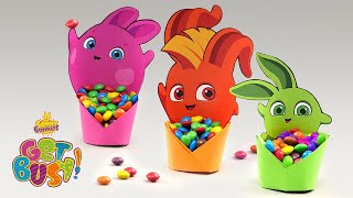 SUNNY BUNNIES  Candy Boxes | GET BUSY COMPILATION | Cartoons for Children