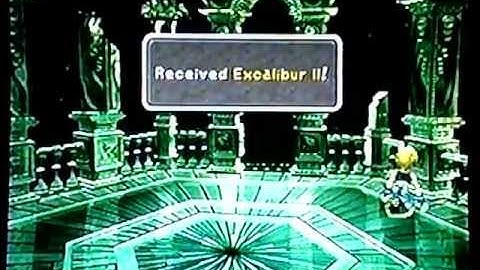FFIX Excalibur II Perfect Game (Version X) - 50 Tiamat, Kraken, Lich & The Excalibur II!!!!