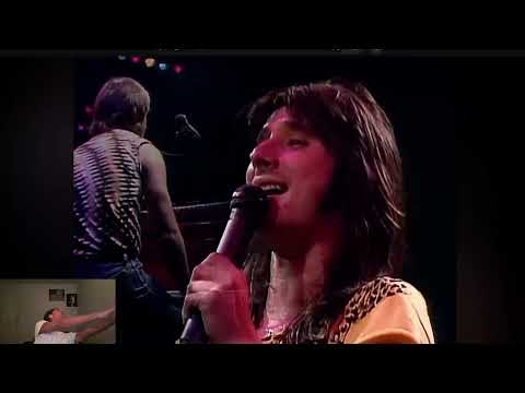 WATCHING LIVE PERFORMANCES | Journey - Don't Stop Believin' (Escape Tour 1981Houston) (Reaction)