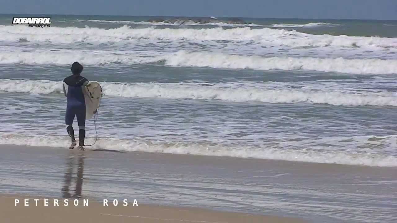 SURF REPÓRTER - Flagrou o surfista Peterson Rosa treinando no leste da ilha.