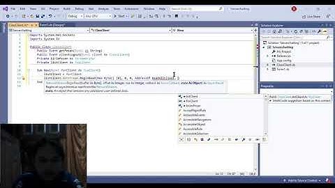Mengirim pesan atau Chat dari client ke server dengan menggunakan aplikasi visual studio