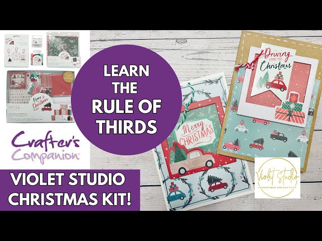 Violet Studio Make Christmas Kit - Tag Making Kit - Nordic - 10pk