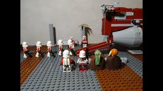 Star Wars The Clone Wars Lethal Alliances LEGO Star Wars stop motion