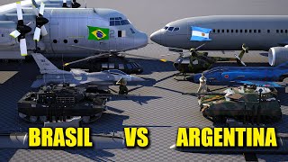 Argentina Vs Brasil Comparación Del Poder Militar