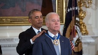 Obama Surprises Biden With Medal Of Freedom