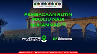 Pembacaan Maulid Simtudduror  Maulid Nabi Muhammad Saw  Tahfiz Al Quran Darul Adib