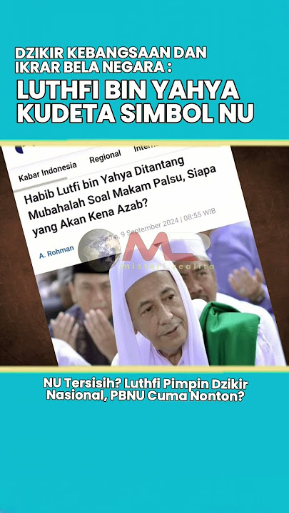Luthfi bin Yahya Embarrasses PBNU Through National Zikir Agenda and National Defense Pledge
