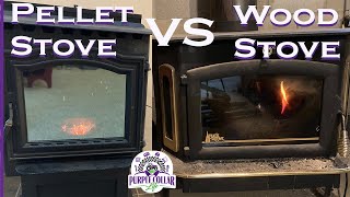 Pellet Stove VS Wood Stove. Detailed comparison and review.