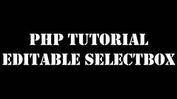 Example 11  -  how to create editable select box in html