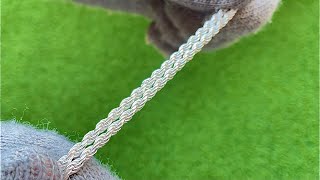 3mm Sterling Silver Rope Chain - Luke Zion Jewelry