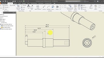 Inventor 2018 - Tutorial 13: Part Drawings