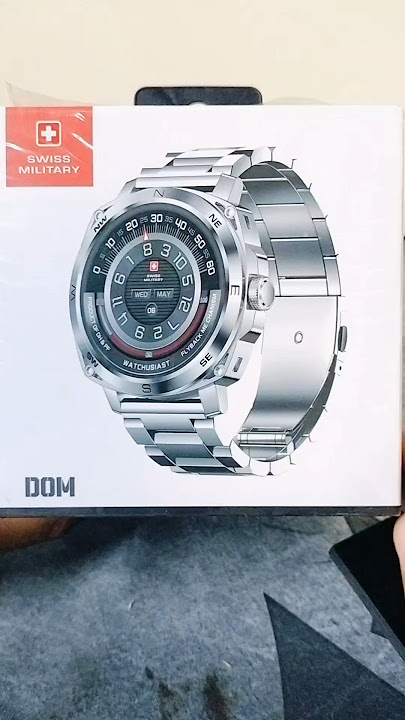 Swiss Milatary Dom 4 #dom4 smartwatch #smartwatch #swissmilitary #swissmade #swiss #shorts #techmart