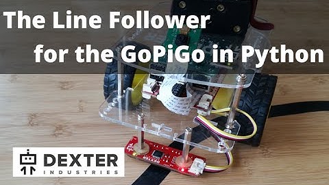 The GoPiGo Line Follower in Python