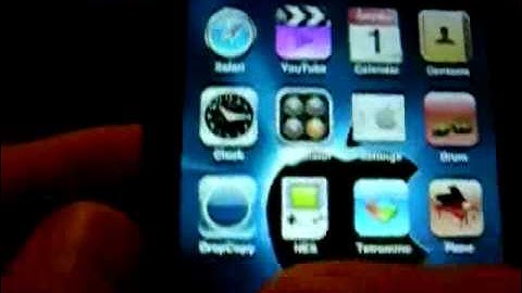 iPod Touch: iPhysics v0.7 + gpsPhone v1.0.0