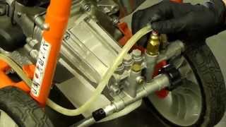 How to winterize your Pressure Washer for proper storage