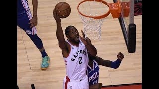 Kawhi Leonard NICE Dunk Off The Steal | NBA Playoffs | Game 2