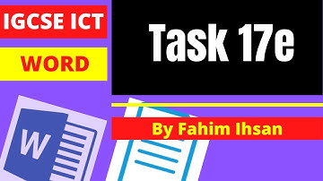 Task 17e table formatting