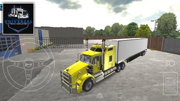 😱Universal Truck Simulator😱(BETA TEST GAME) - Ultra Graphics Android First Look Gameplay