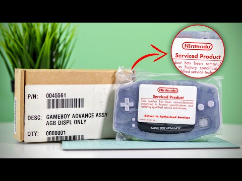 I Bought A GameBoy Advance Refurbished by Nintendo!