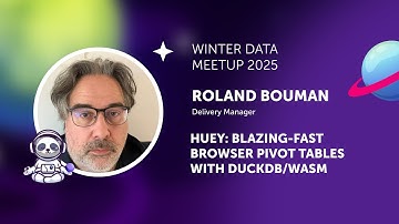 Huey: Blazing-Fast Browser Pivot Tables with DuckDB/WASM
