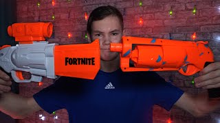 ЧТО ХУЖЕ? | Сравнение NERF FORTNITE SR и NERF FORTNITE 6-SH