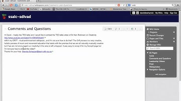 How to Post a Comment in a Wiki