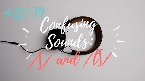 Confusing sound 12: /ʃ/ and /tʃ/. Consonant sounds. Learn English with Julia