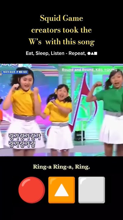Ring-a Ring-a ring Squid Game Season 2 song😻 #netflix #squidgame #