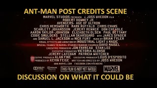 Ant-Man Post Credits Scene Speculation