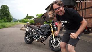 Ducati Scrambler 1100 Sport Pro, direkt aus dem Land of Joy in die Motorradmeisterei, walkaround