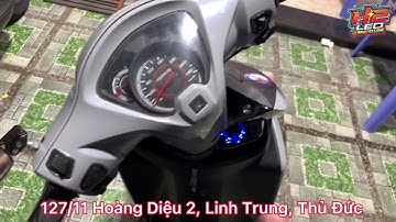 Hướng dẫn lắp Smart key SH350i và test tính năng trên honda Vision | H2LED