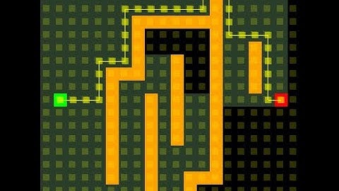 Pathfinding With A* Visual Demonstration