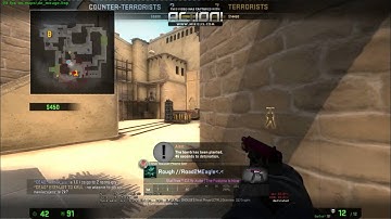 CSGO sick 4vs1 Clutch on Mirage with a Scout!