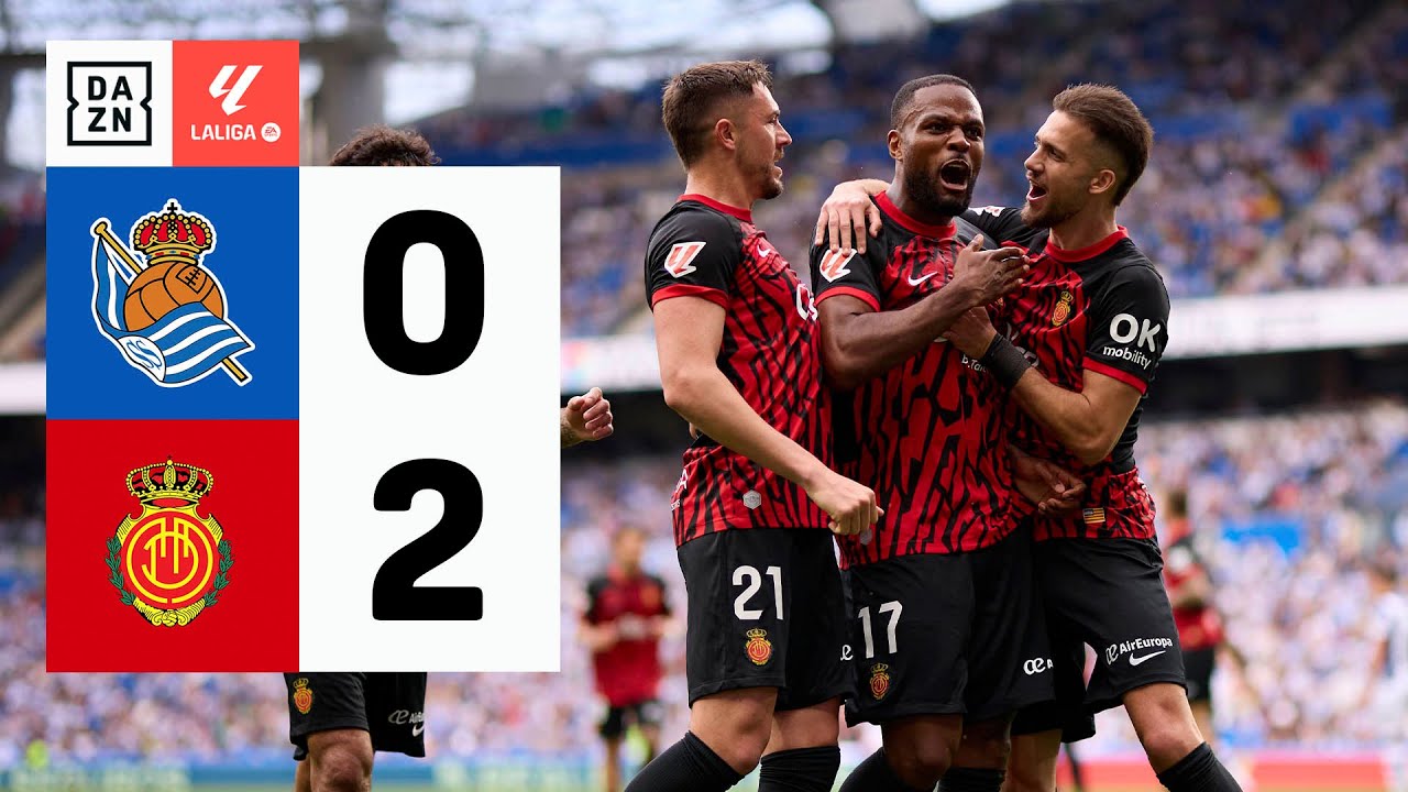 Real Sociedad vs RCD Mallorca (0-2) | Resumen y goles | Highlights ...